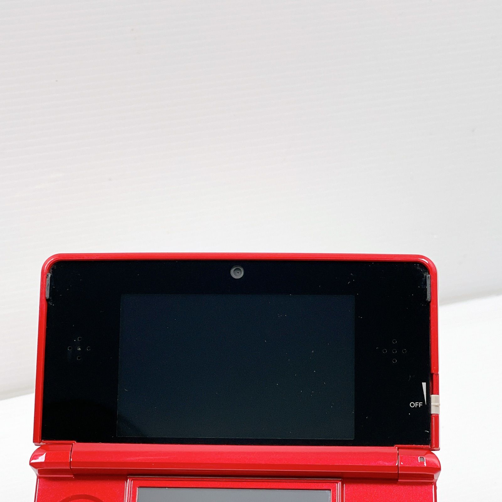美品 ニンテンドー 3DS メタリックレッド 遊べるセット 動作確認