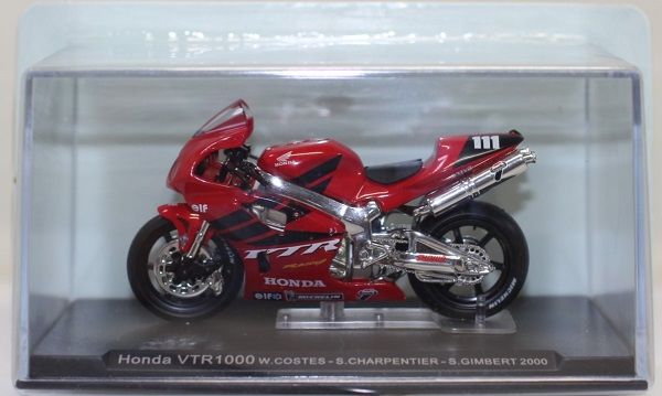 新品 1/24 チャンピオンバイクコレクション ホンダ VTR1000 ２０００年 240001027710 - メルカリ