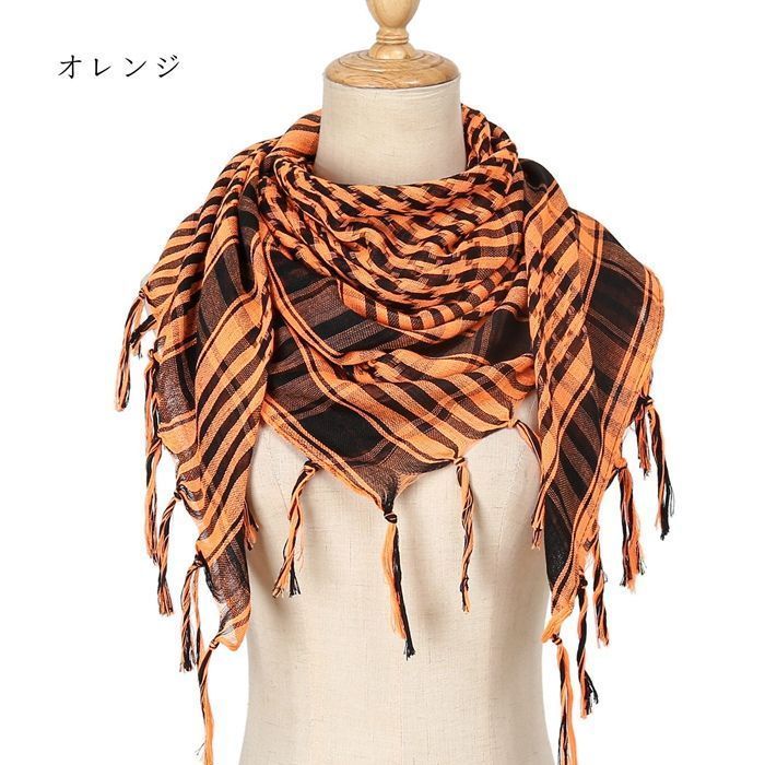 新品 WTAPS 星柄 スター 総柄 フリンジ マフラー アフガンストール - メルカリ