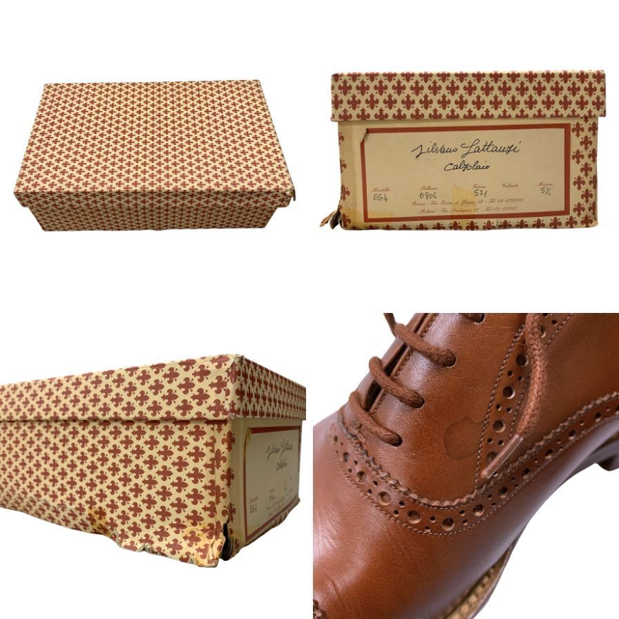 シルヴァノ ラッタンジ 信濃屋別注 キャップトゥ サイズ5.5【LA