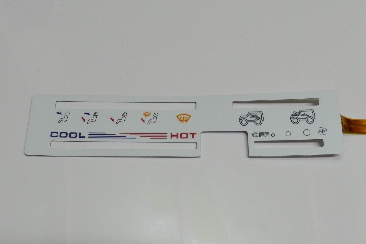 新品 エアコン パネル 白 ジムニー ホワイト JA11 JA12 JA22 EL