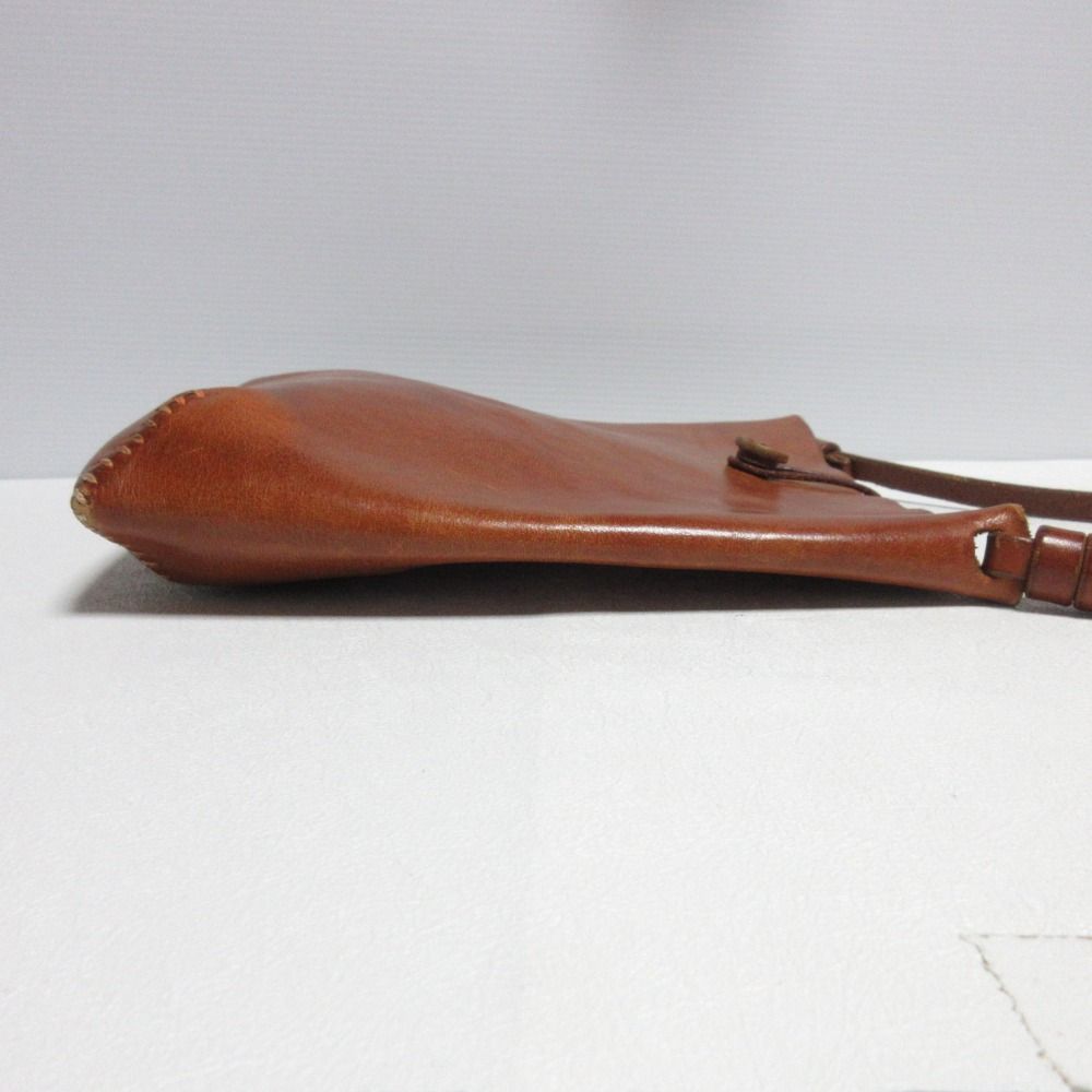 良品 HENRY CUIR アンリークイール レザー ショルダーバッグ ポーチ 