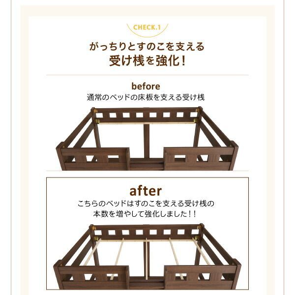 シングルベッド 木製