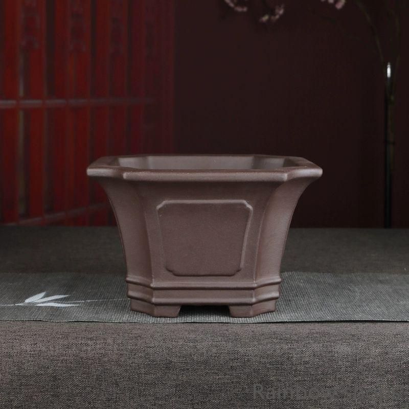 四角筒 紫砂の鉢 盆栽鉢 植木鉢 小品盆栽鉢 大品盆栽鉢 四方植木鉢 紫砂の鉢盆栽鉢 植木鉢 小品盆栽鉢 大品盆栽鉢
