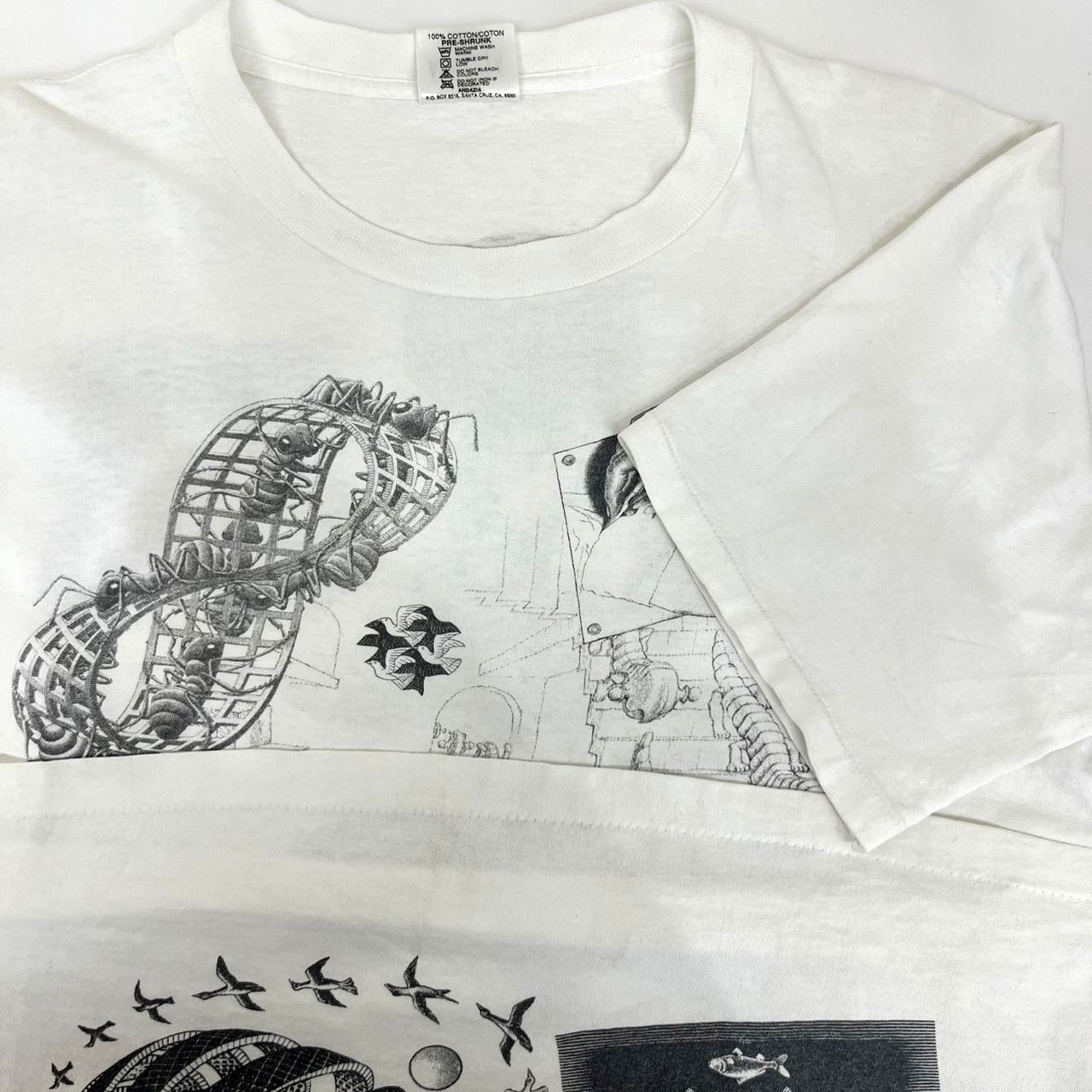 90s M.C.ESCHER マウリッツ エッシャー だまし絵 アート ビンテージ 