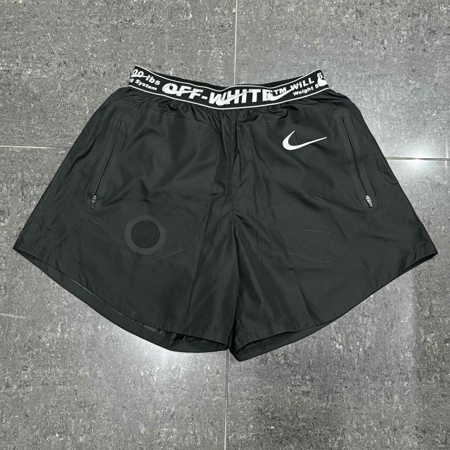 NIKE 20ss x OFF-WHITE NRG SHORTS SIZE-M CN5557-010 ナイキ