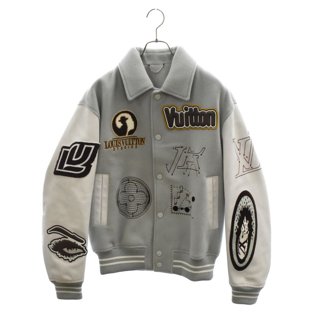 LOUIS VUITTON (ルイヴィトン) 23AW バーシティレザーブルゾン 