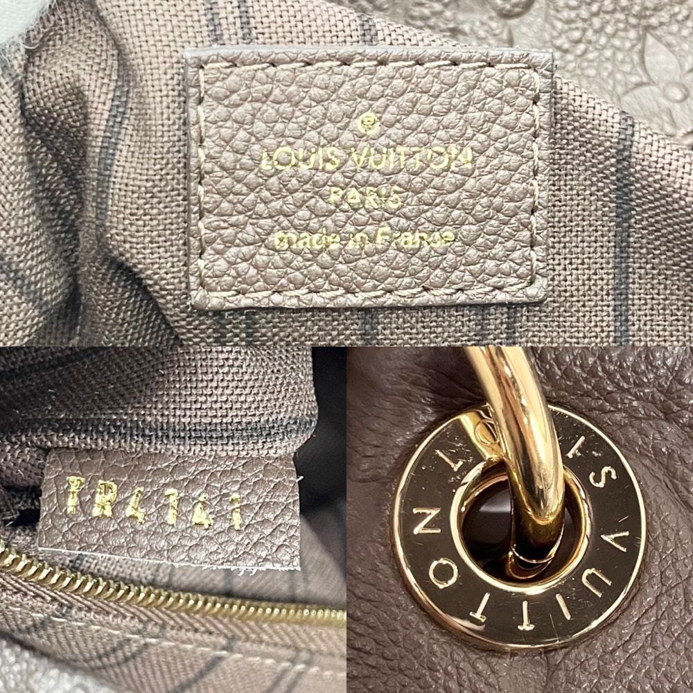 ルイヴィトン ハンドバッグ レディース モノグラムアンプラント アーツィーMM ブラウン 茶 かばん 鞄 LOUIS VUITTON M93447  オンブル ゴールド金具 美品【中古品】 - メルカリ