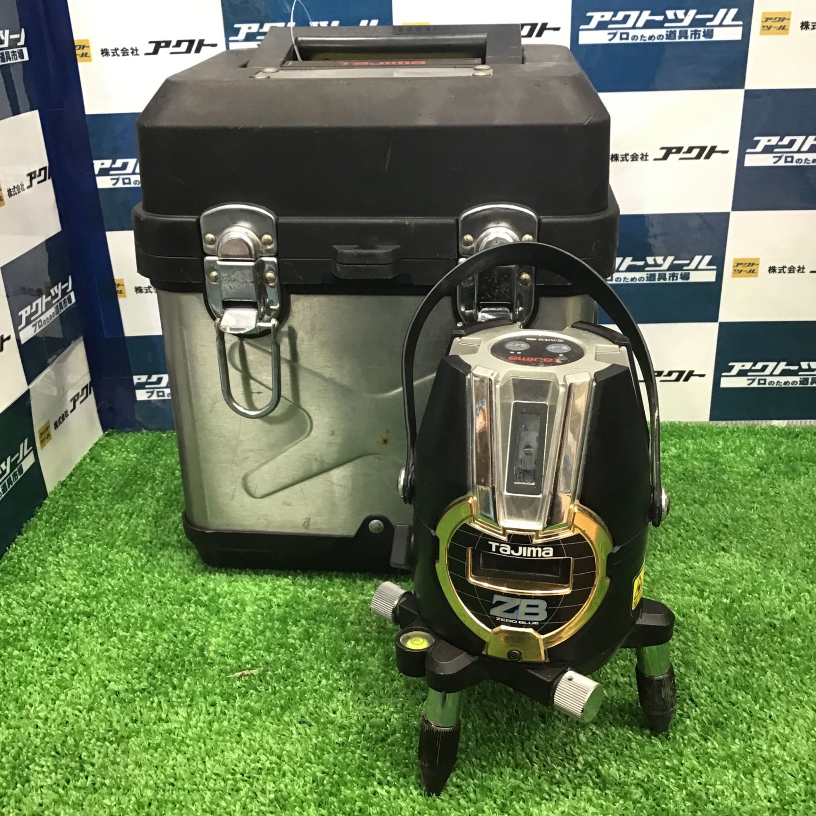 〇タジマ TAJIMA レーザー墨出し器 矩十字 横 ZEROB-KJY ブルーグリーン ZERO BLUE-KJY 草加店