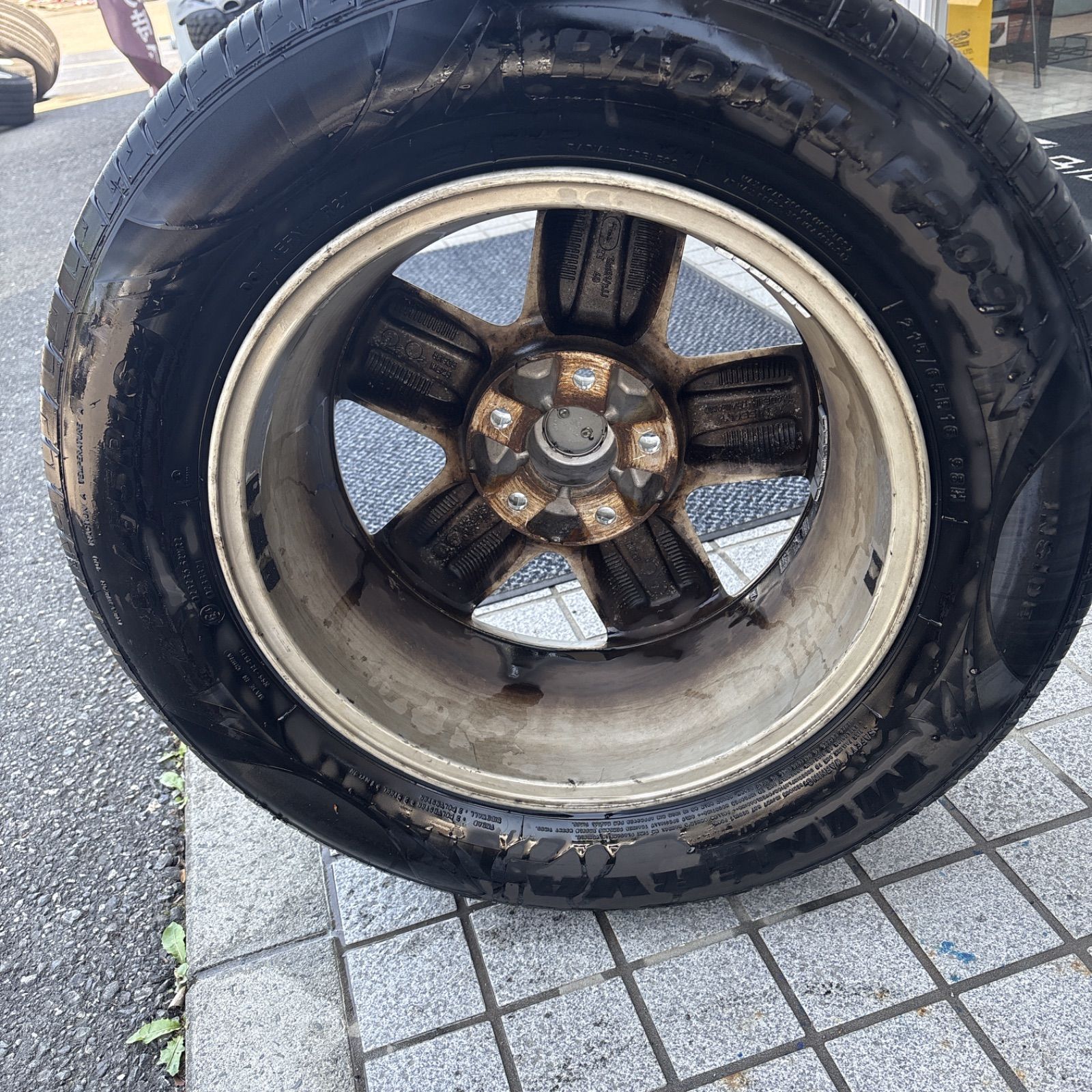 日産 ニッサン エクストレイル 純正ホイール 16×6.5j 215/65r16 - メルカリ