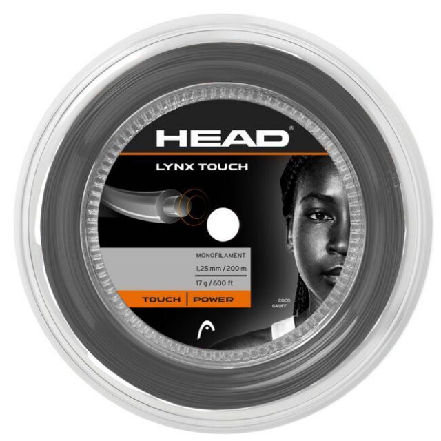 ヘッド(HEAD) LYNX TOUCH リンクス タッチ 125mm／130mm 200Mロールガット 硬式テニスストリング ポリエステルガット 281052-TB(020039993)
