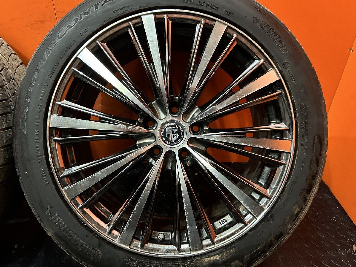 free! まとめ売り 人気ホイール】ROJAM 19in 7.5J +48 PCD114.3 MINERVA/DURATURN