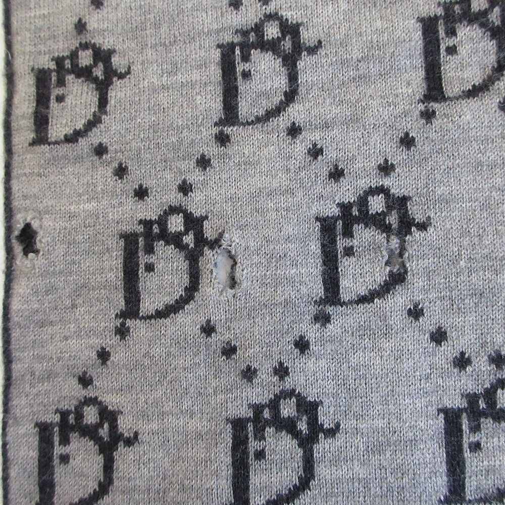 Christian Dior イタリア製 トロッター リバーシブルマフラー