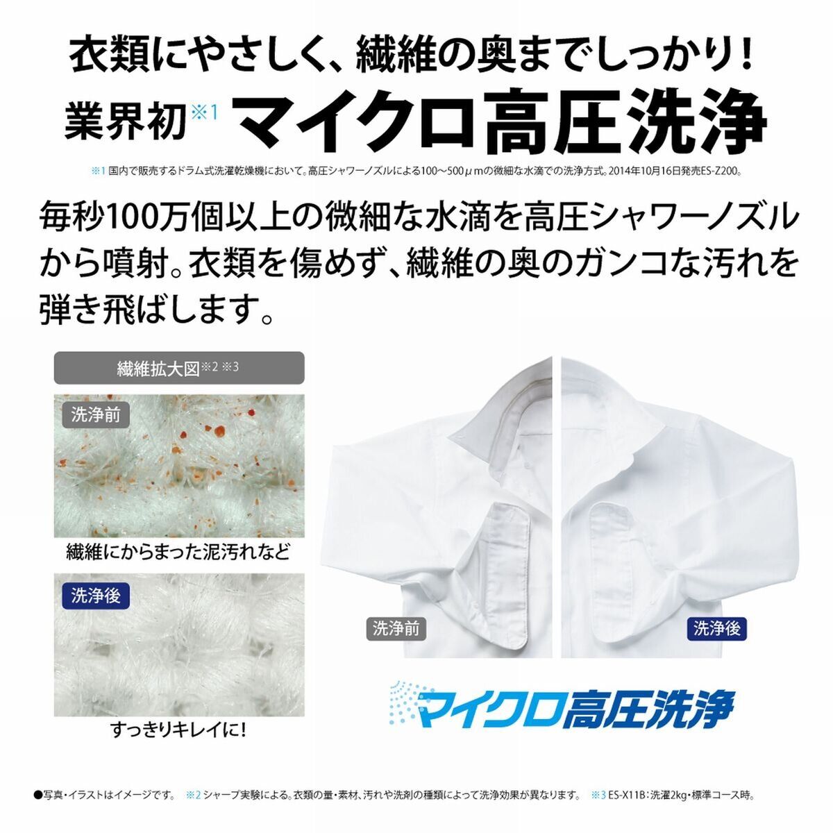 シャープドラム式洗濯乾燥機 洗濯 11kg 乾燥 6kg ES-X11B