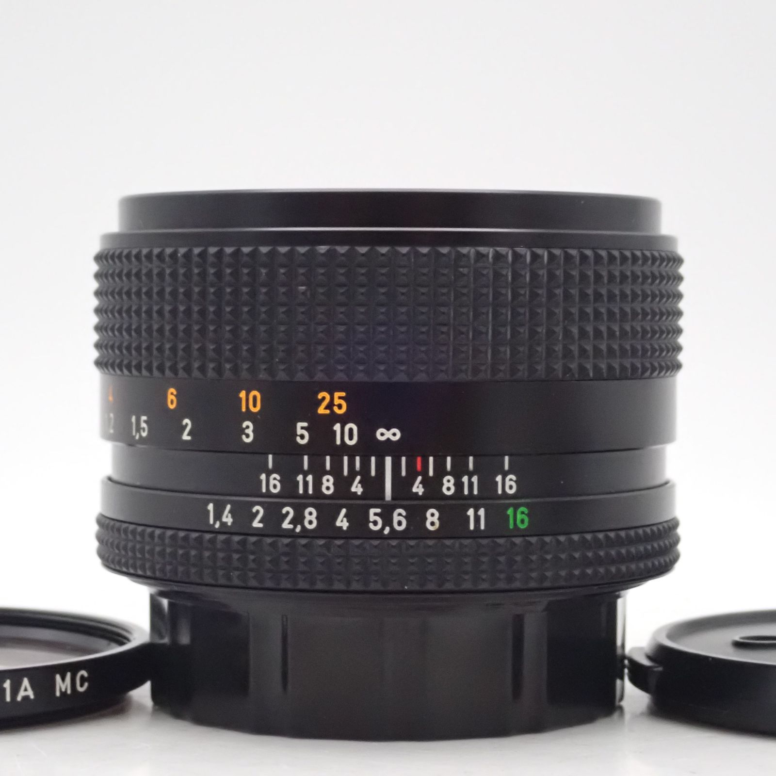 極上品 CONTAX Carl Zeiss Planar 50mm F1.4 MMJ C/Yマウント 標準 単焦点