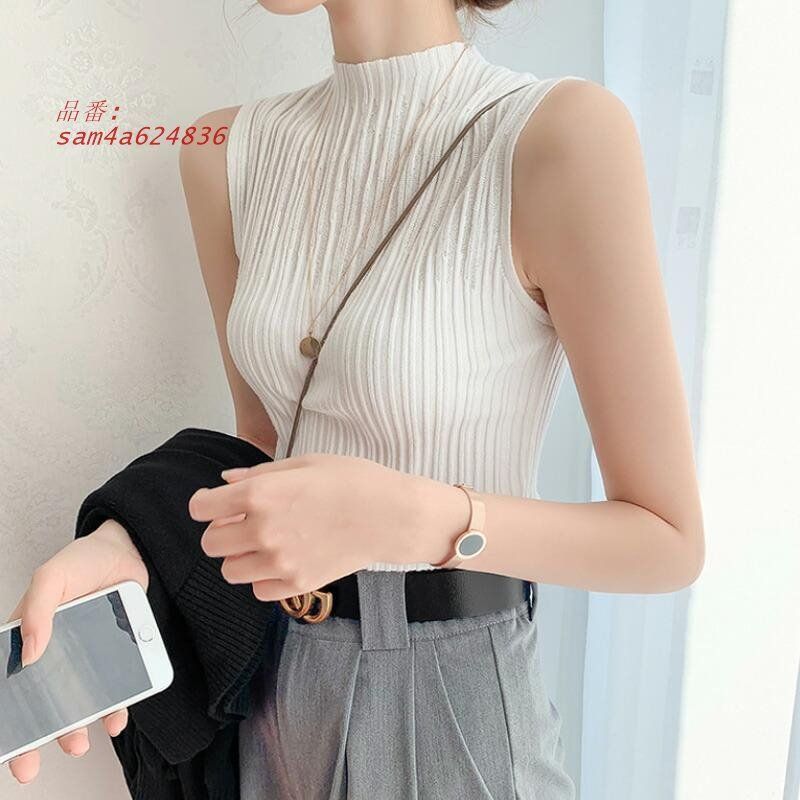 ス サマーニット レディース きれいめ カジュアル 薄手 カットソー 七分袖 パール 半袖 おしゃれ 大人 可愛い Vネック カーディガン オフィス 上品 パープ ノースリーブ ハイネック ニット リブ タンク レディース 薄手 ス