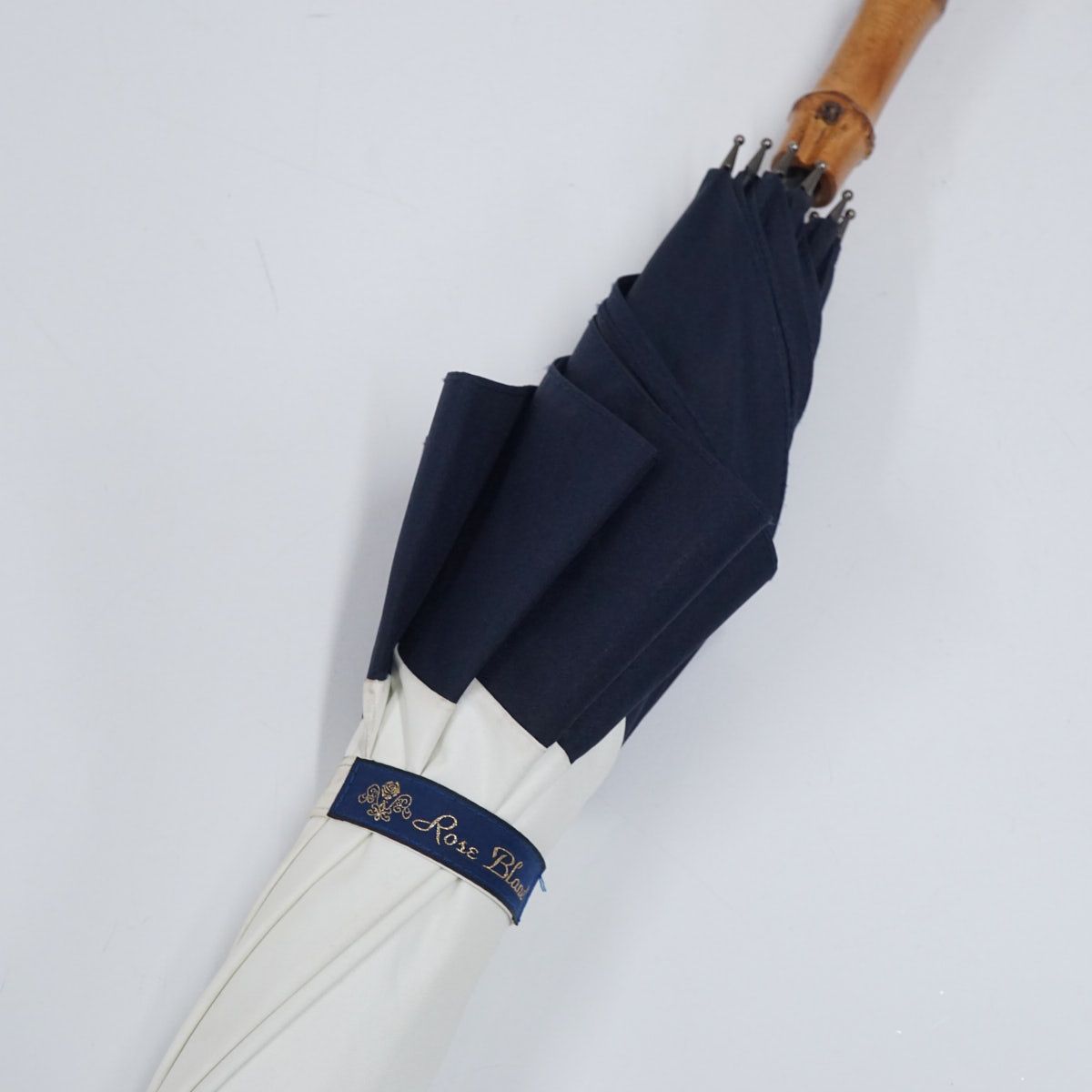 used 日傘 芦屋ロサブラン 完全遮光 ラージ　 60cm ミッドナイトブルー 楽天市場】日傘 レディース 100％ 完全遮光 遮熱晴雨兼用 ラージ