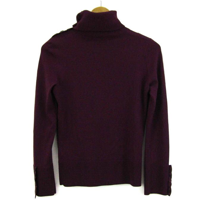 バーバリー ニット セーター ハイネック ウール100% ブランド トップス  