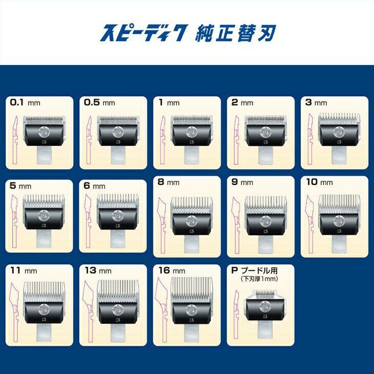 スピーディク バリカン純正替刃 2mm - メルカリ