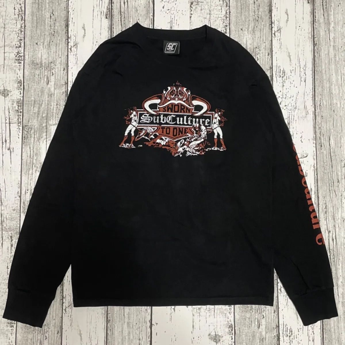 SubCulture サブカルチャー SUBCULTURE SM LONGSLEEVE T-SHIRT Size【1】 木村拓哉 キムタク 着用 愛用  ロンT 長袖 春服 秋服 冬服 - メルカリ