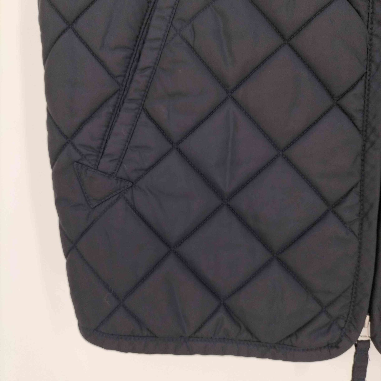 美品＊45R プリマロフト キルティングベスト LAVENHAM｜フード付き キルティング ベスト “BARTON WOMENS