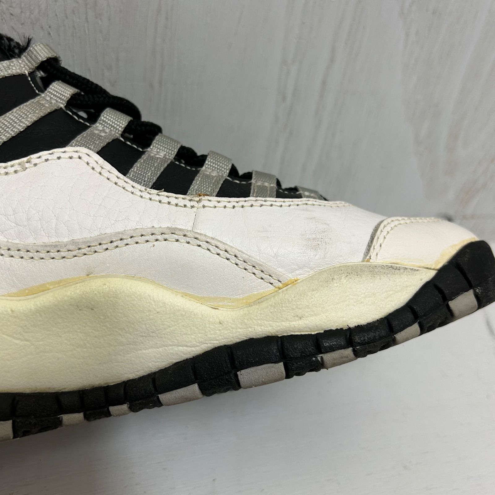 K》 NIKE AIR JORDAN 10 OG 1994年 STEEL GREY 25.5cm 箱あり