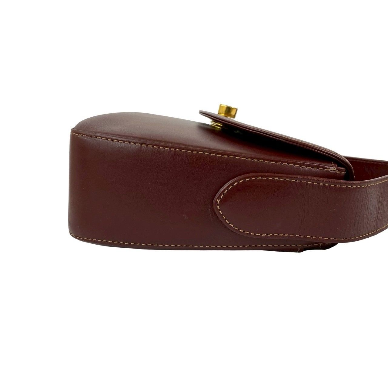 極 美品 CARTIER カルティエ ヴィンテージ マストライン カーフ レザー 