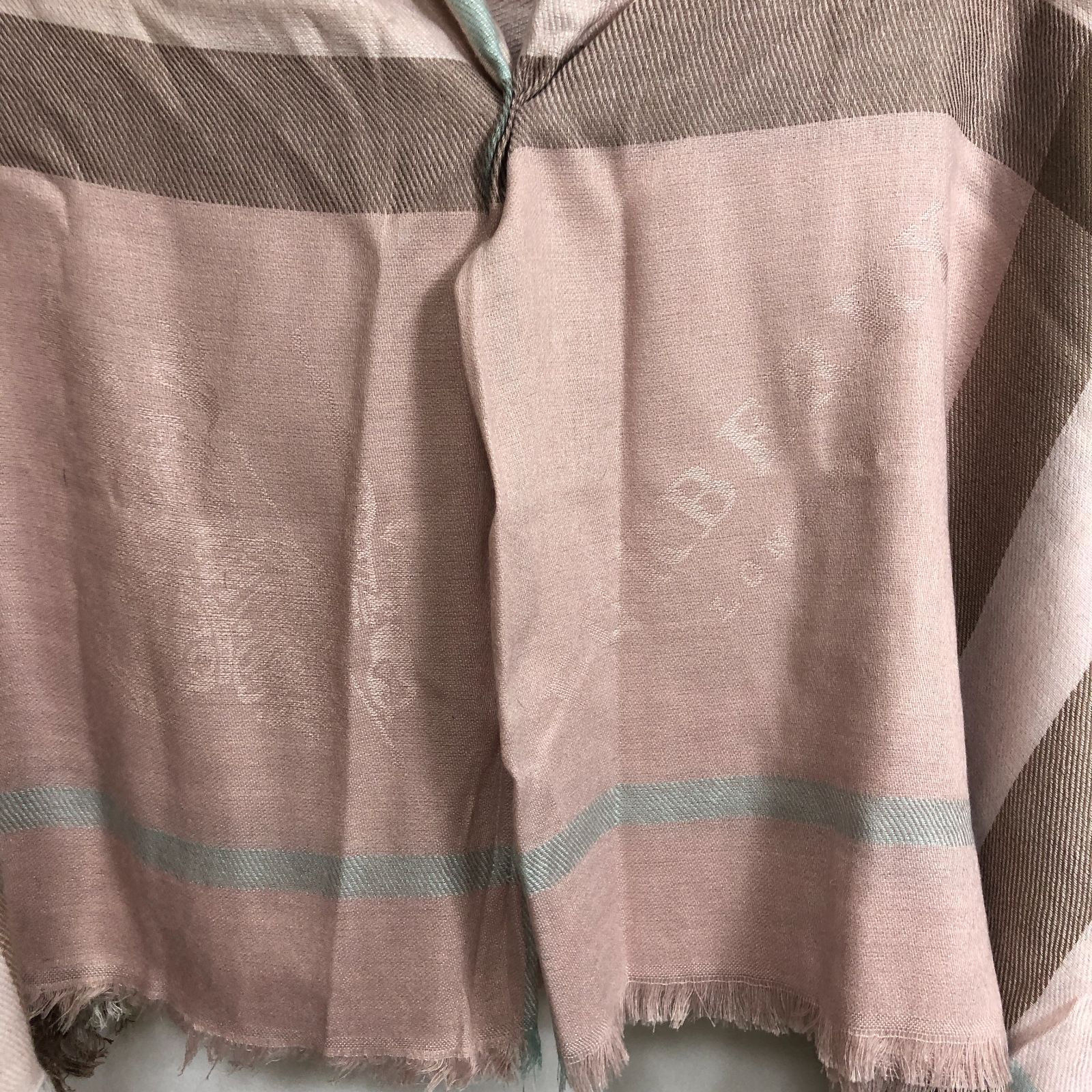 Burberrys® ピンク マフラー ロンドン 90年代 BURBERRY - バーバリー