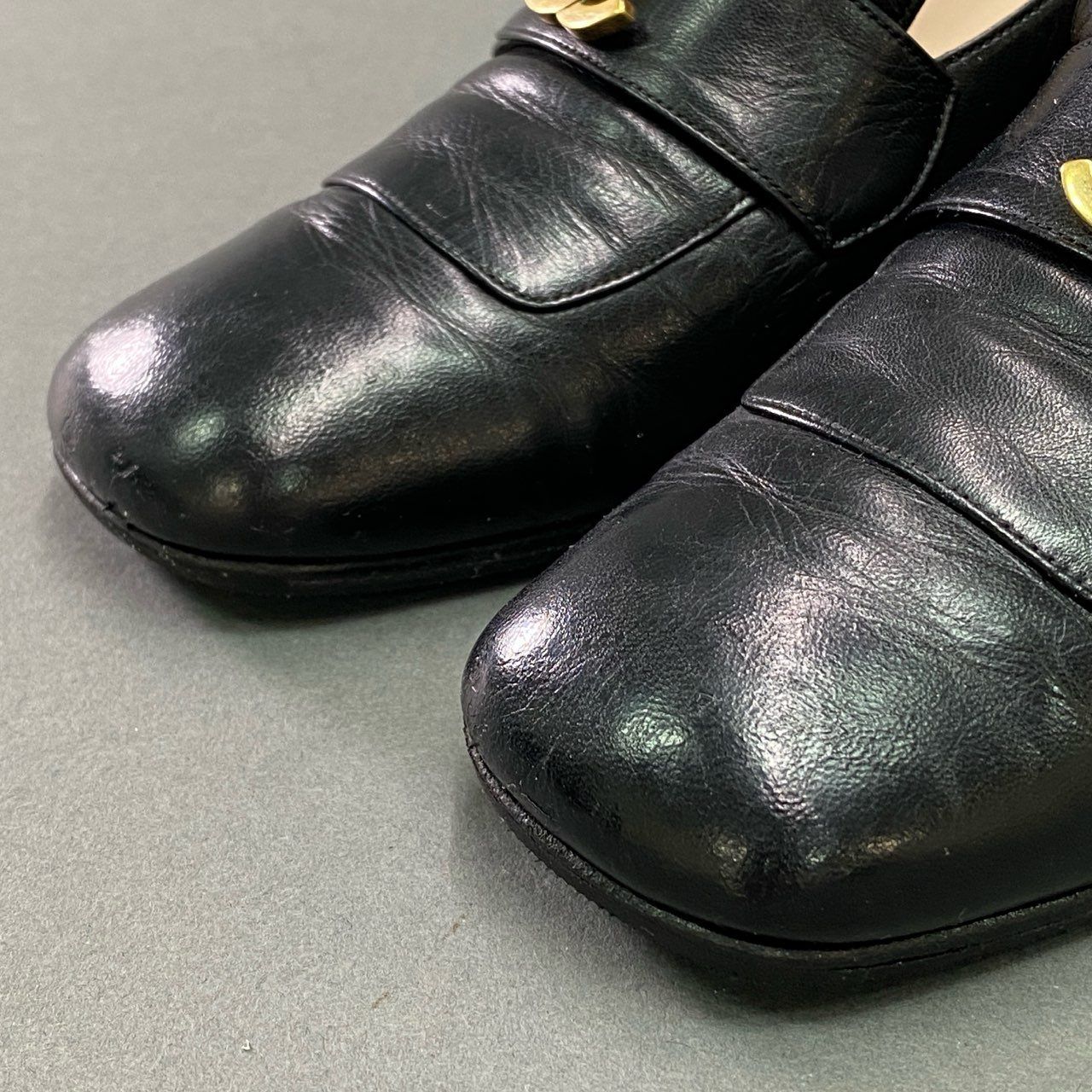 CHANEL シャネル ココマーク パテントローファー　　 36 1/2 CHANEL シャネル ココマーク パテントローファー 36 1/2 パテント素材