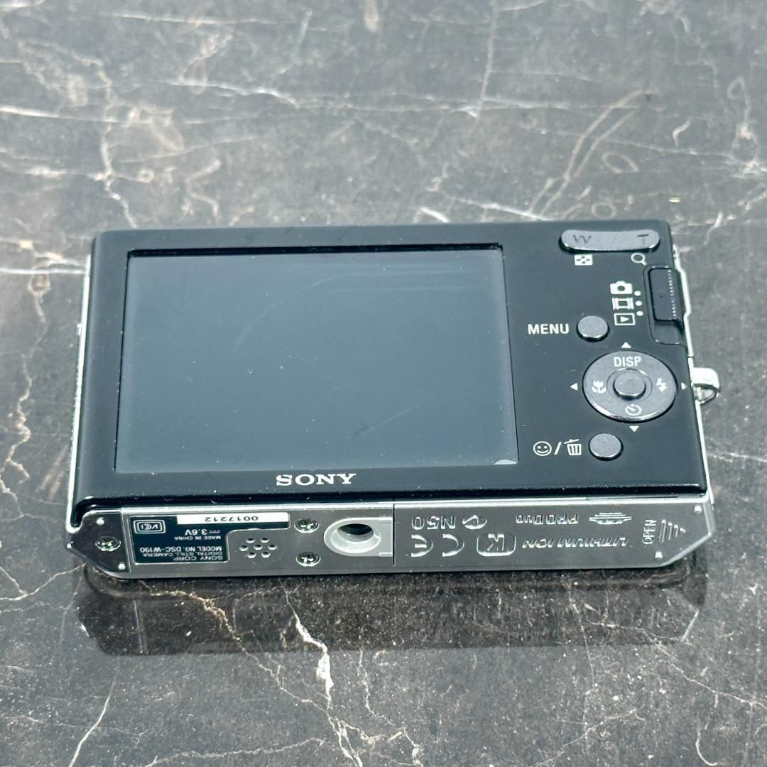 SONY Cyber-Shot DSC-W190 シルバー デジタルカメラ ソニー
