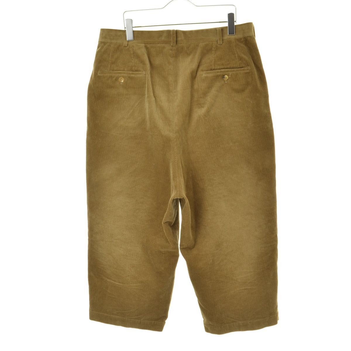 18AW コムデギャルソンオム 2タックワイドテーパードコーデュロイパンツ L