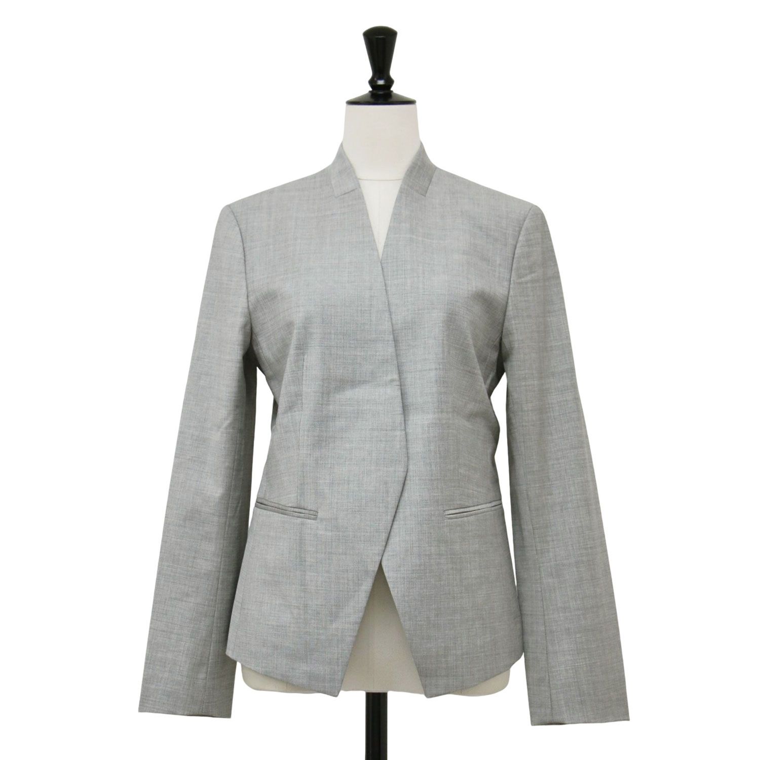 theory luxe セオリーリュクス ジャケット グレー サイズ:40(L) / 高  