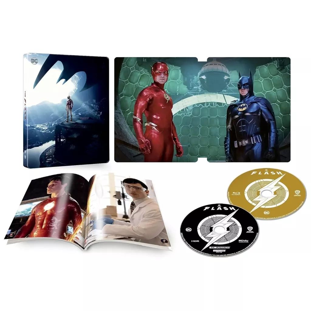 洋画Blu-ray Disc ザ フラッシュ 4K ULTRA HD＆ブルーレイセット スチールブック仕様 Amazon.co.jp