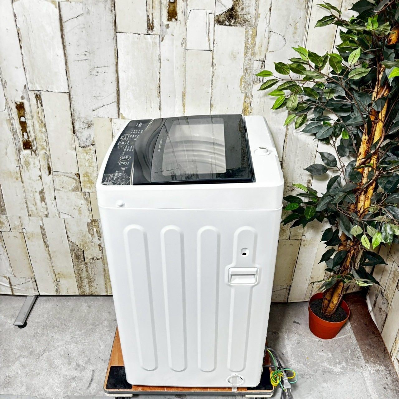 全国送料無料 アクア 洗濯機 5kg AQW-GS5E8 2021年 一人暮らし 全自動洗濯機 ホワイト AQW-S5RBK(W) [洗濯5.0kg /簡易乾燥(送風機能