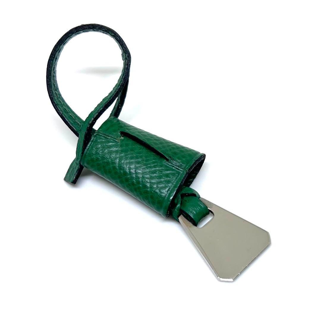 【未使用】HERME'Sエルメス　ミニクロシェット　チャーム　❤︎ 美品☆HERMES エルメス ミニクロシェット バッグチャーム キー