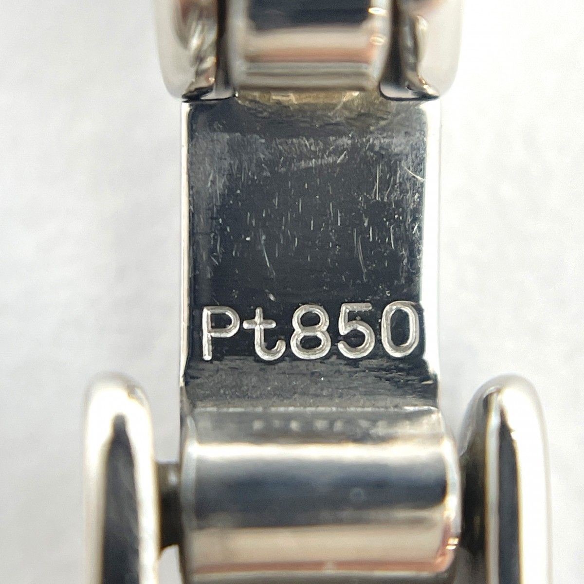 5khe021】喜平 ネックレス Pt850 プラチナ 6面 ダブル 49.9cm 20.2g  