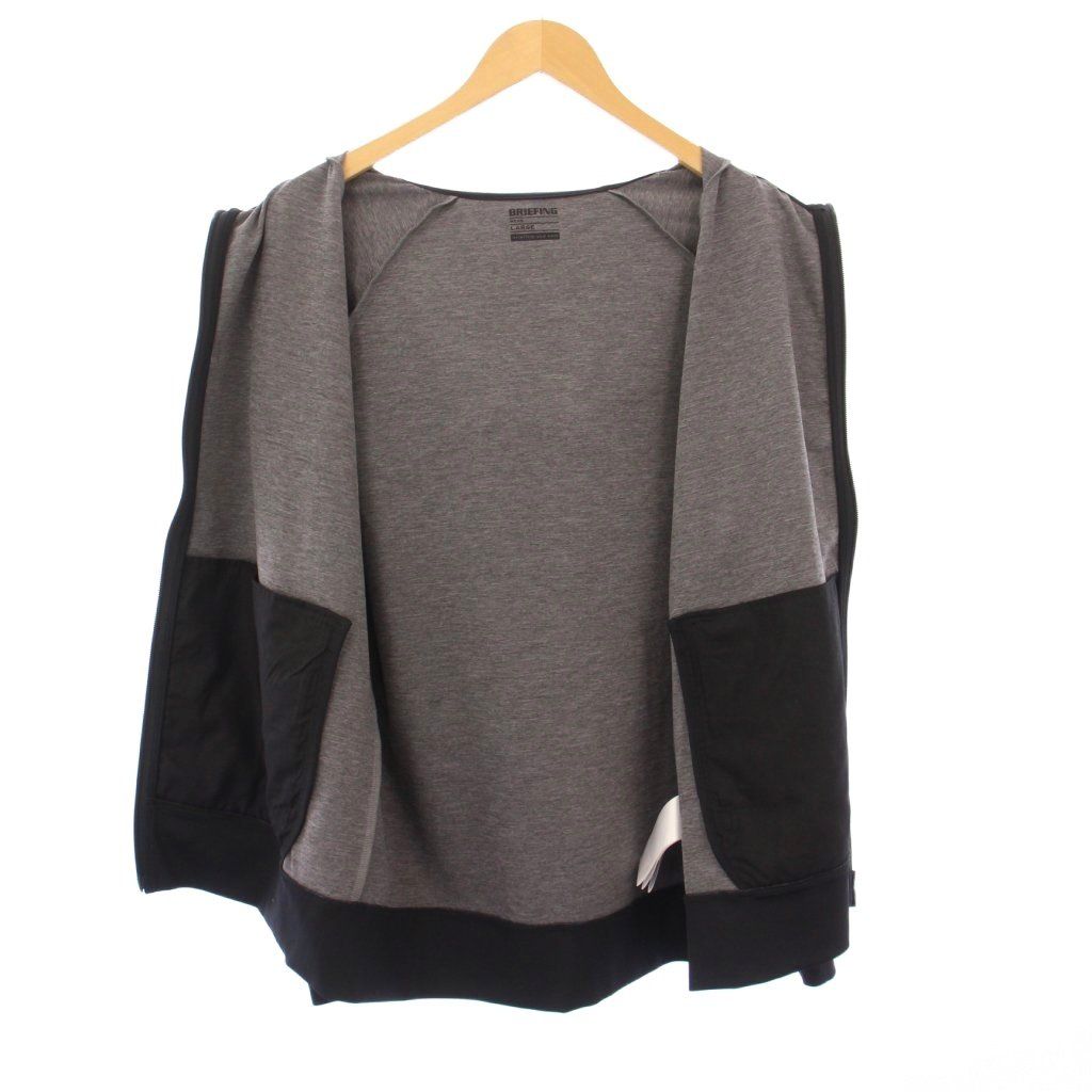 BRIEFING - 6040 【美品】ブリーフィング ジップアップジャケット ジャージ 袖口ロゴ 6040 【美品】ブリーフィング ジップアップジャケット ジャージ