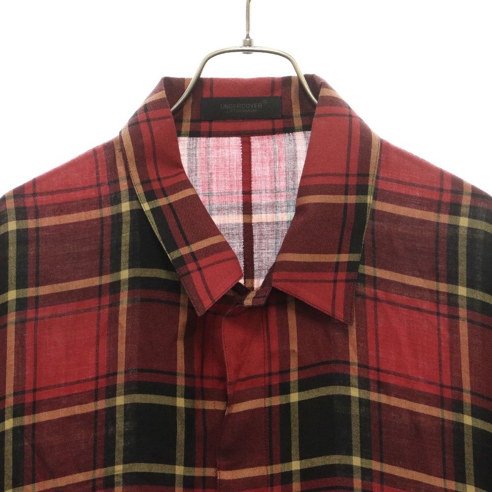 UNDERCOVER (アンダーカバー) 20SS タータンチェック柄レーヨン半袖