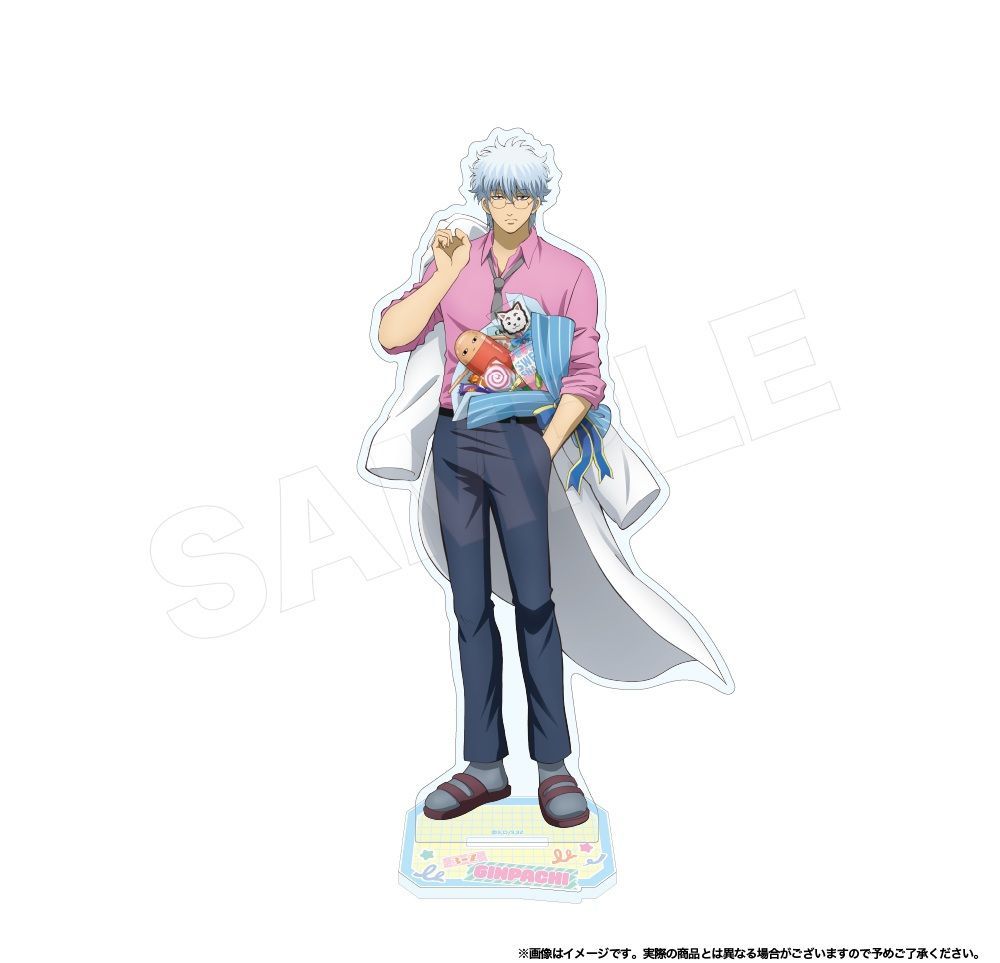 銀魂　坂田銀時　グッズ　まとめ売り　アクスタ Amazon.co.jp: YIFUO 銀魂 アクリルスタンド 坂田銀時 神楽