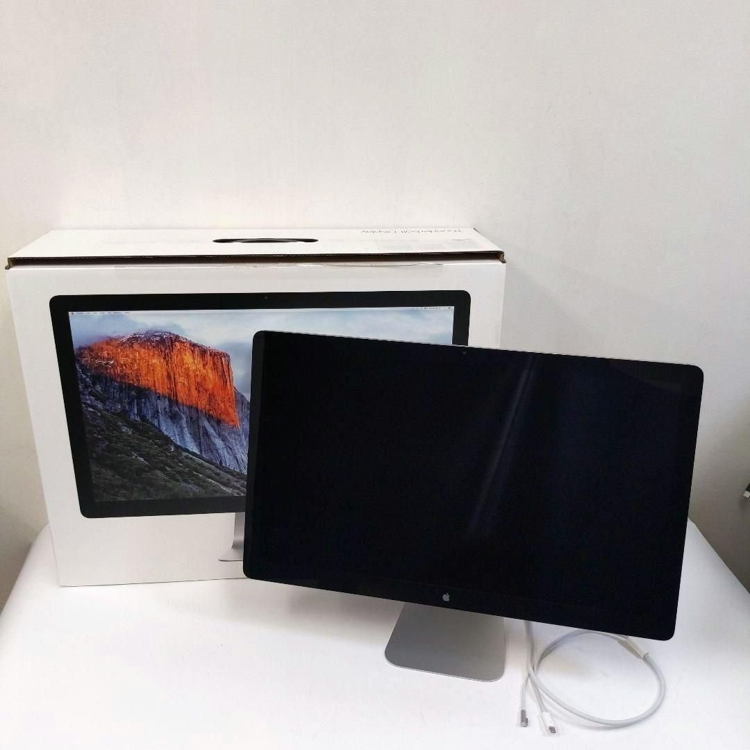 APPLE 27インチThunderbolt display MC914J/B - ディスプレイ