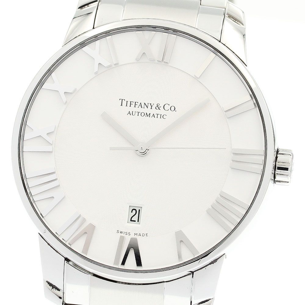 ティファニー TIFFANY-Co. Z1810.68.10A21A00A アトラスドーム デイト 自動巻き メンズ _909717