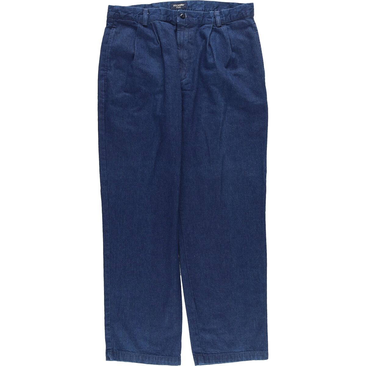 古着 DOCKERS ツータック ストレートデニムパンツ メンズw36/eaa421173