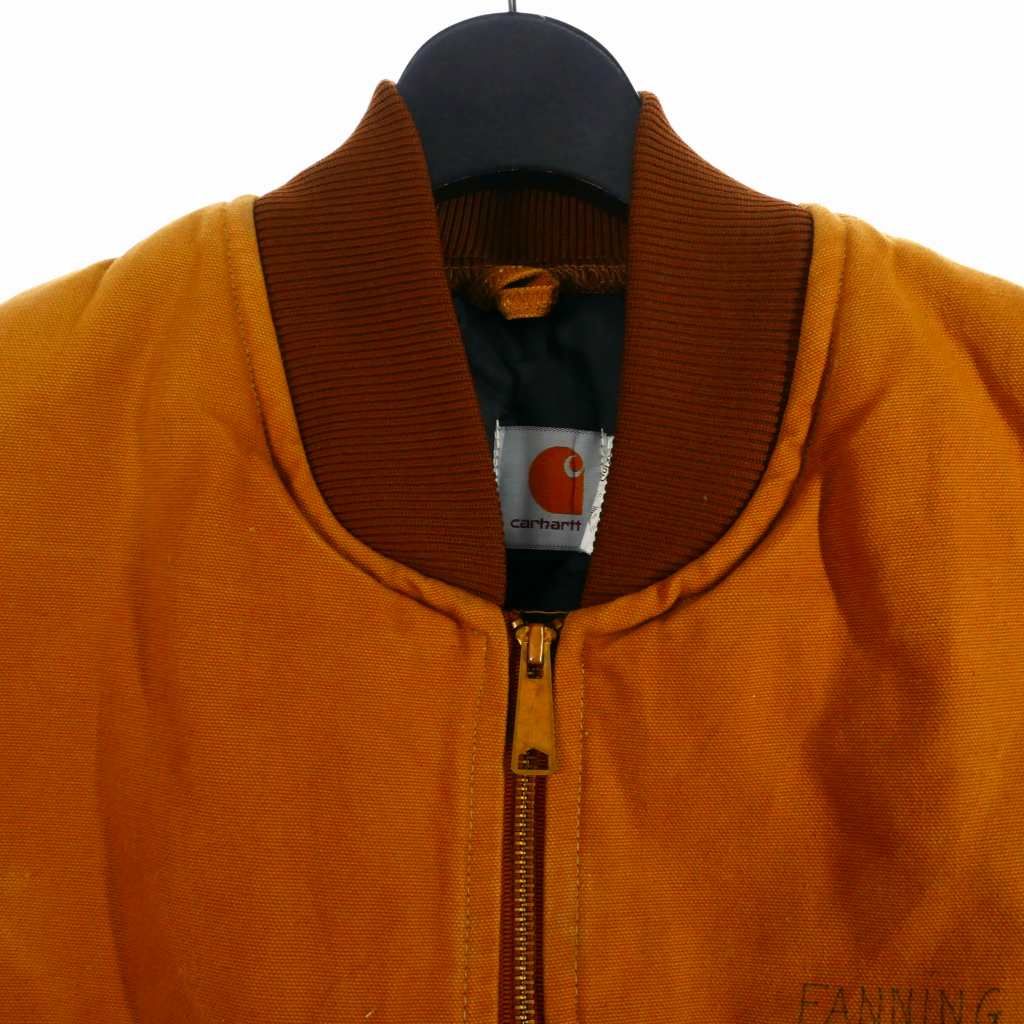 カーハート　usa製　ベスト　ダック　TALL ブラウン 腰ゴム/tall 90s USA製 carhartt”カーハート”ダック ベスト