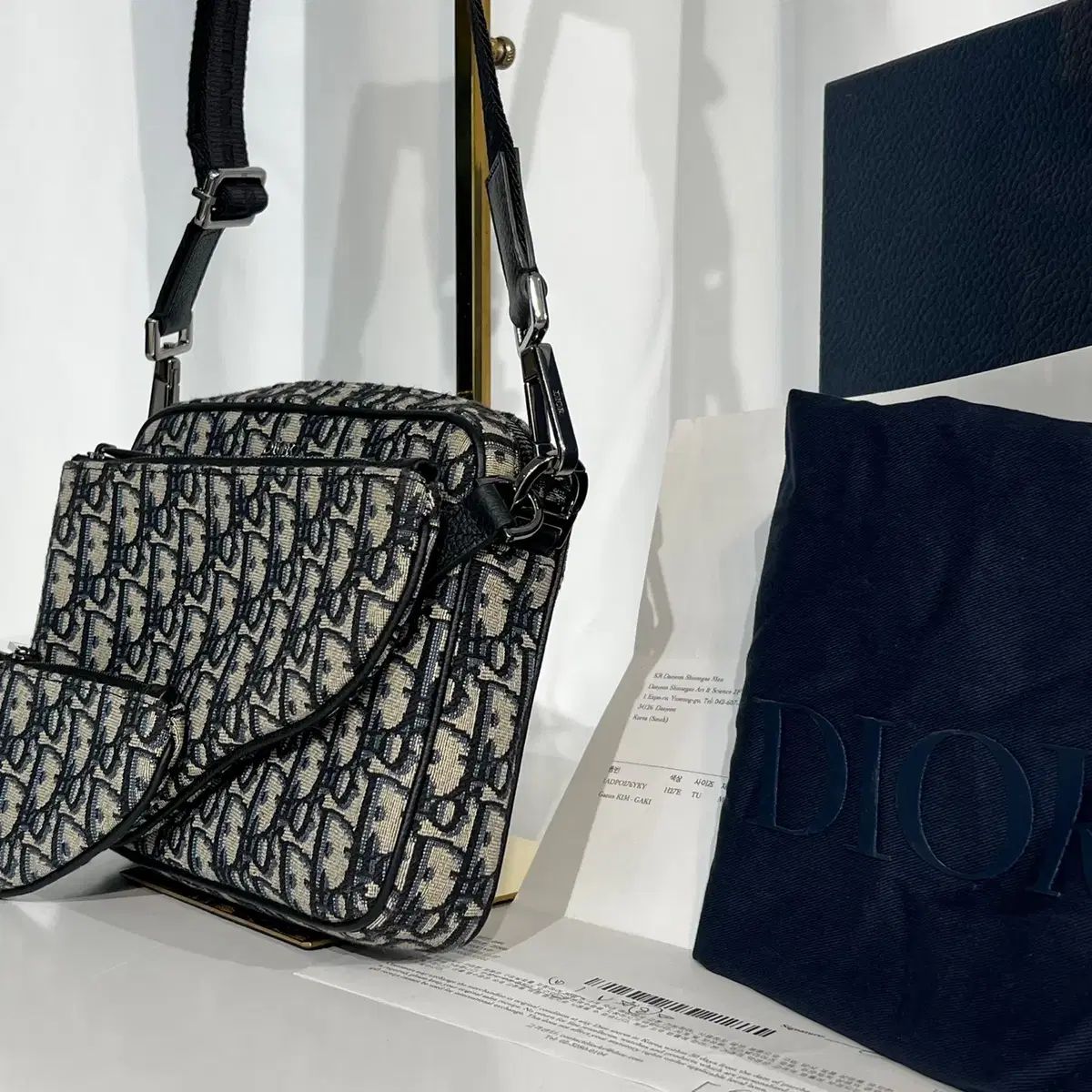 DIOR ディオール　オブリーク　サドル 2WAY ショルダー トロッター 楽天市場】Christian Dior クリスチャンディオール トロッター