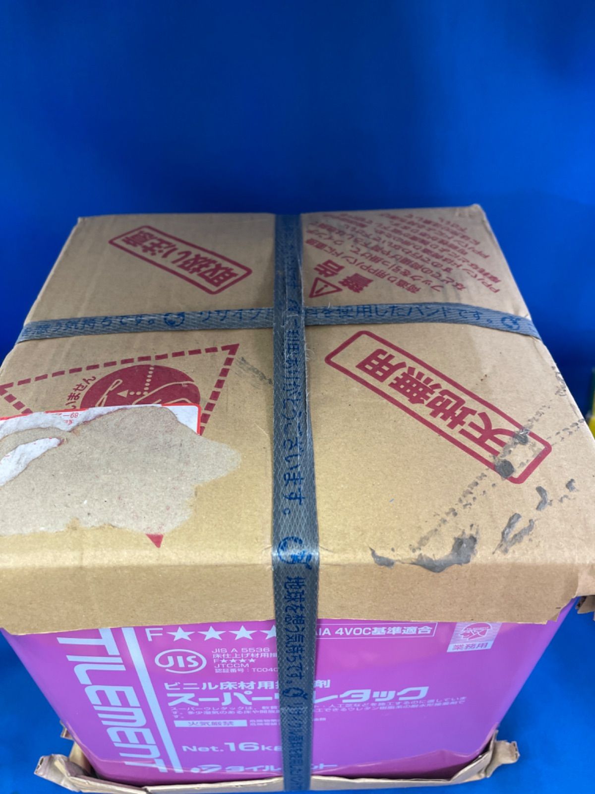 タイルメント ビニル床材用接着剤 スーパーウレタック 16kg 新品 