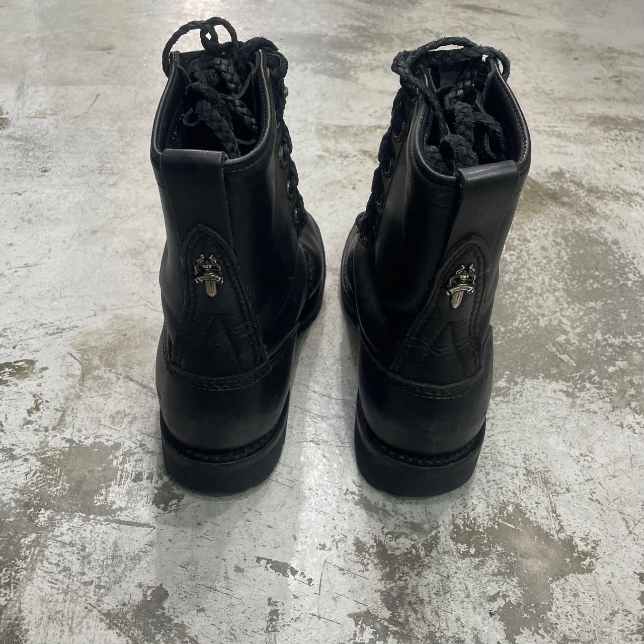 CHROME HEARTS WESCO レザー ファイヤーマンブーツ クロムハーツ CHROME HEARTS WESCO レザー ファイヤーマンブーツ クロムハーツ