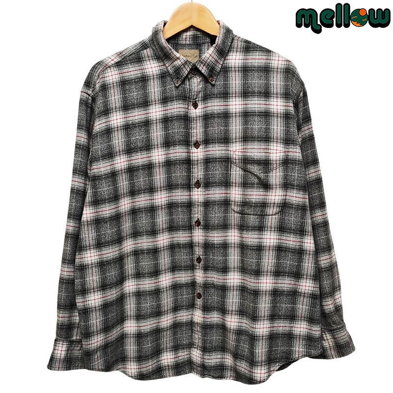 90s 00s セントジョンズベイ コットン ヘビーネルシャツ