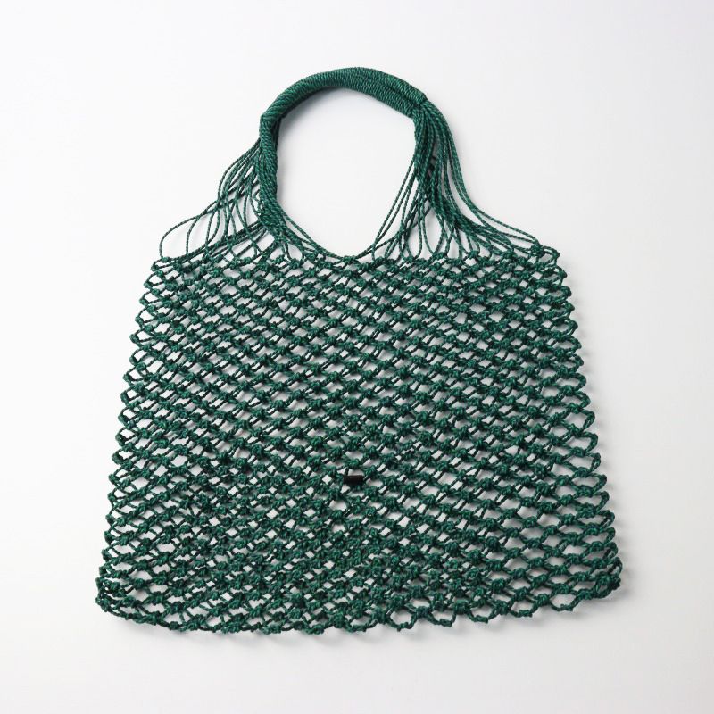 極美品 アエタ Aeta TL TOTE M レザー メッシュ編み トートバッグ 