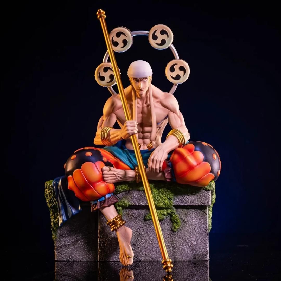 ワンピース エネル 神 ゴッド フィギュア 塗装済み完成品 ガレージキット ワンピース エネル 神 ゴッド フィギュア 塗装済み完成品