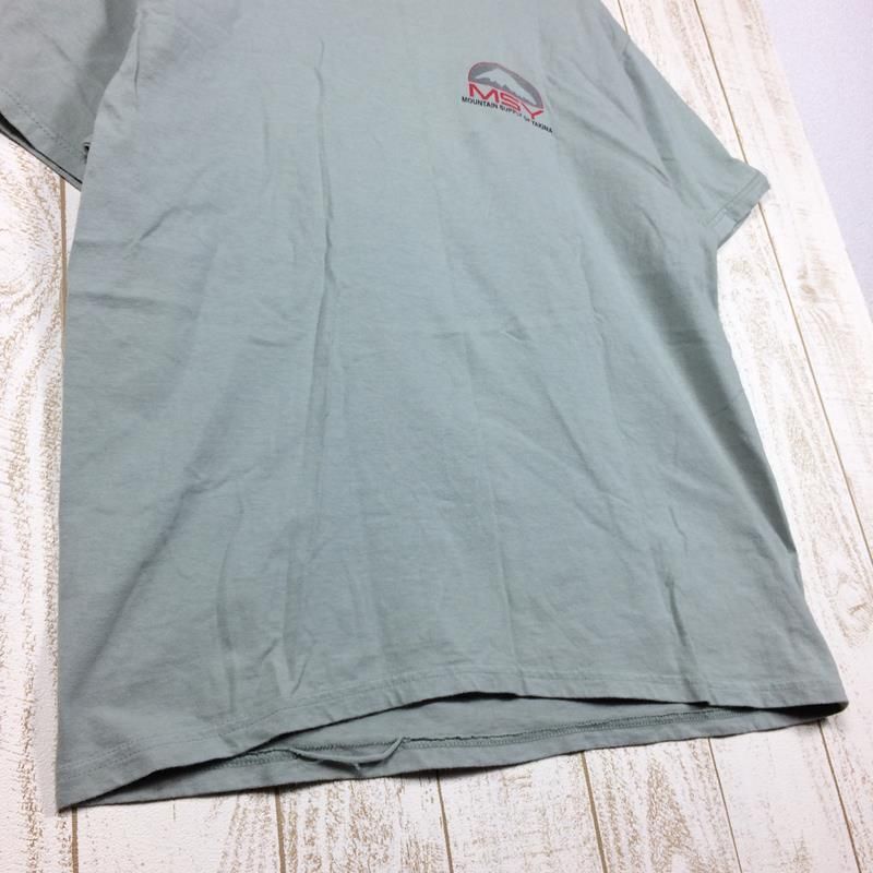 MENs L MOUNTAIN SUPPLY OF YAKIMA MSY Tシャツ 希少モデル グリーン系 